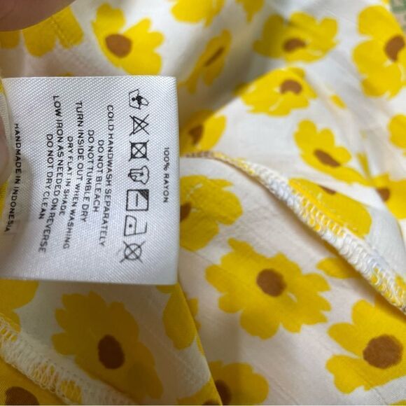 Faithful the Brand Marin Midi Skirt Constance Button Front Floral 8 L‎ - Picture 11 of 11